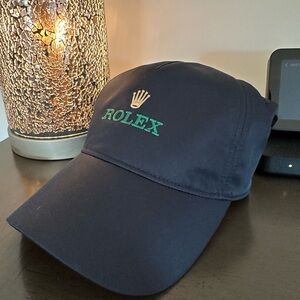 Rolex Blue Microfiber Golf Hat- 100% authentic from a Rolex Authorized Dealer.